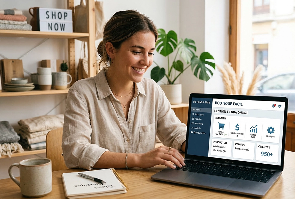Elige una plataforma fácil de gestionar