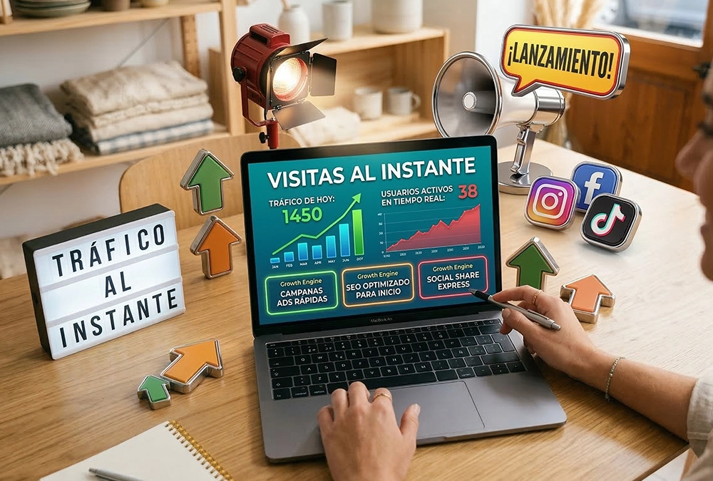 Empieza a atraer visitas desde el primer día