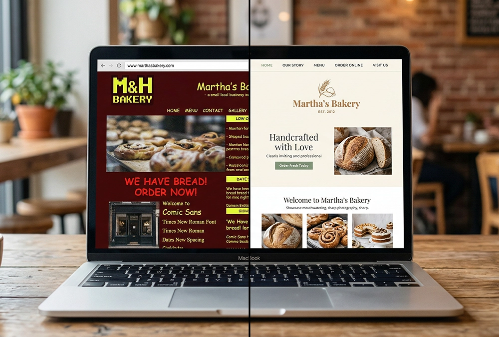 10 errores típicos en las webs de pequeñas empresas que frenan ventas sin que te des cuenta