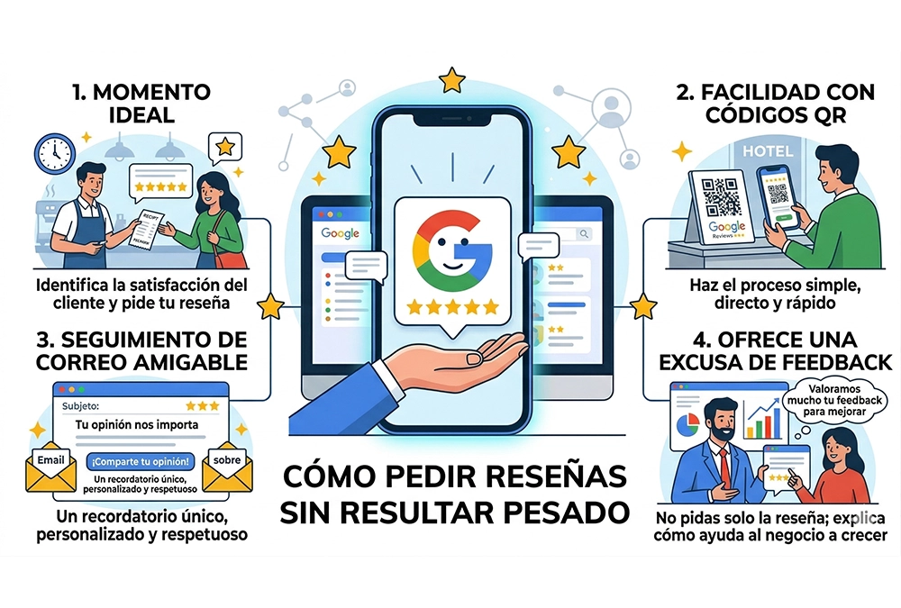 Cómo pedir reseñas sin resultar pesado