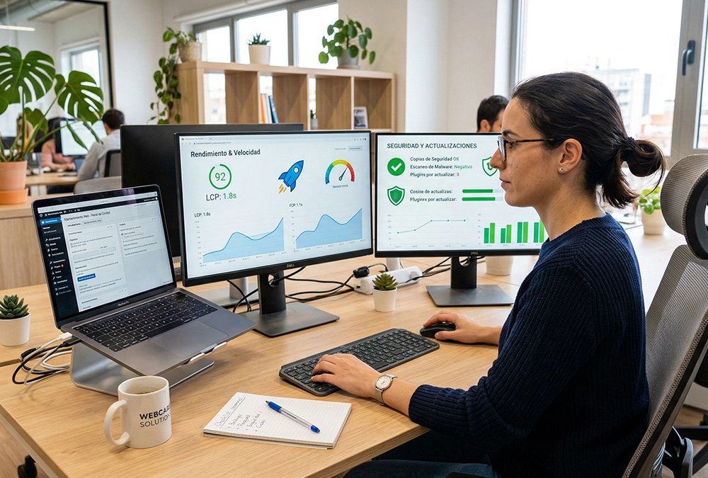 Mantenimiento web: clave para no volver a perder clientes