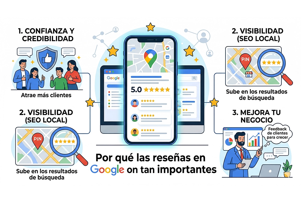 Por qué las reseñas en Google son tan importantes