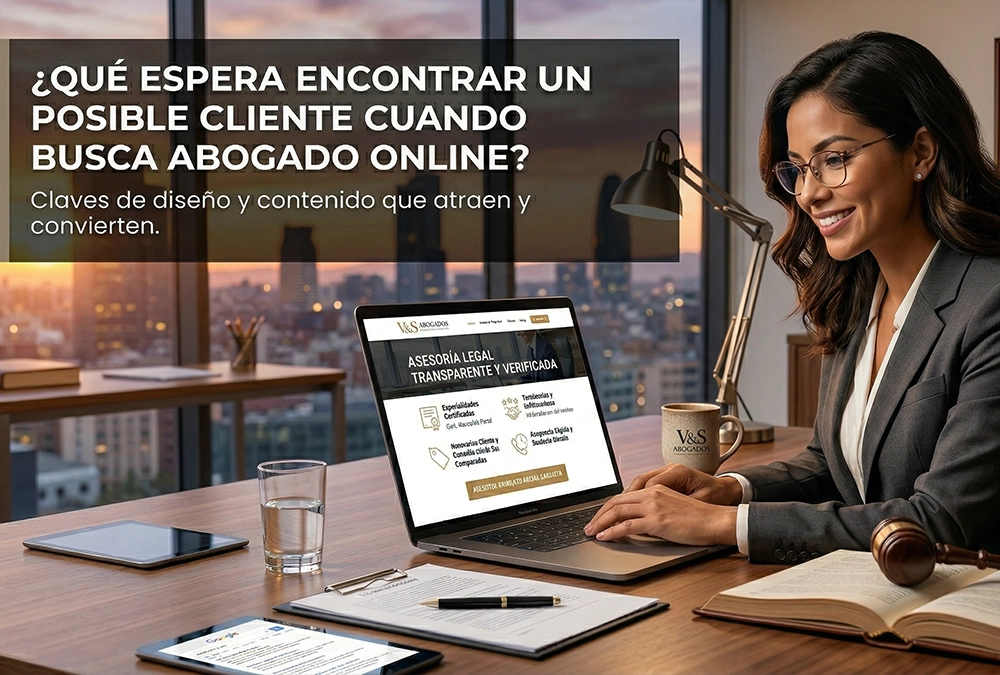 Qué espera encontrar un posible cliente cuando busca abogado online