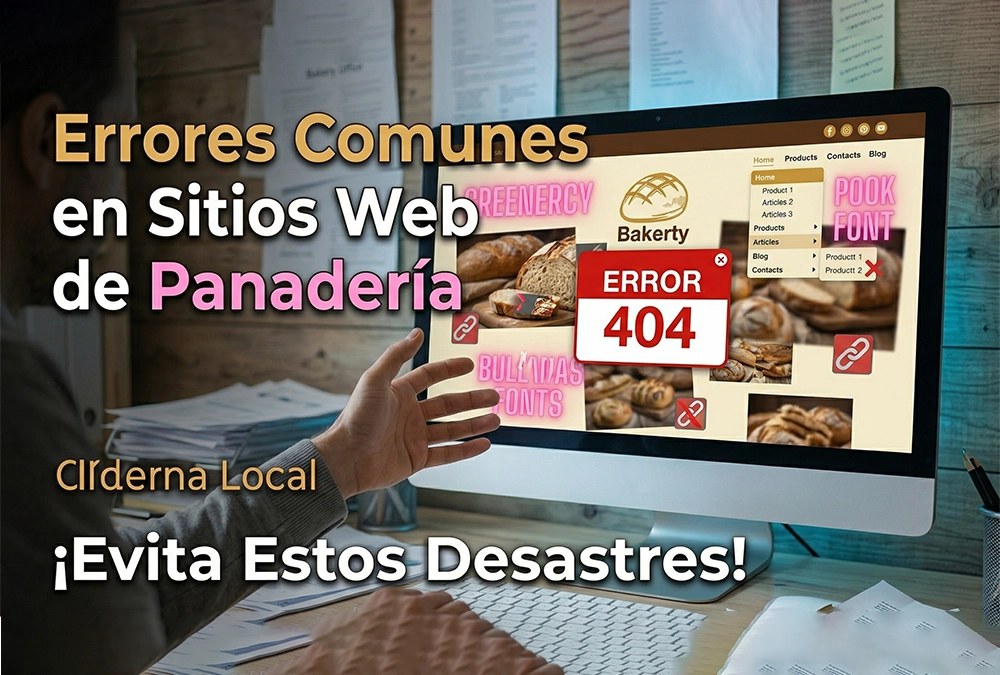 Errores frecuentes en webs de panaderías