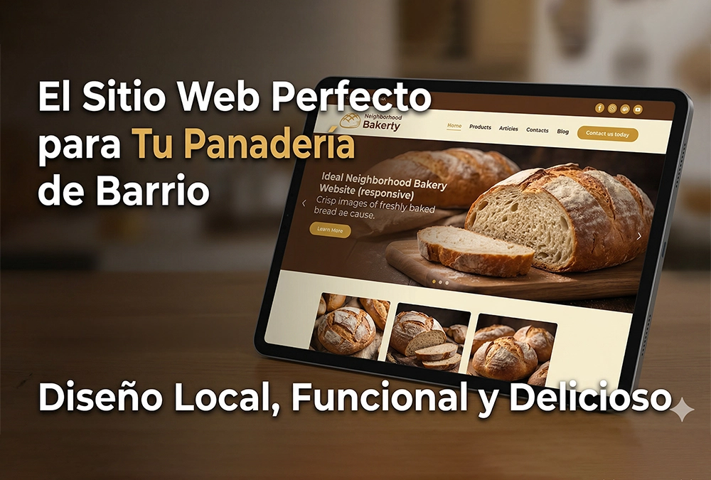Cómo debería ser la página web perfecta para una panadería de barrio