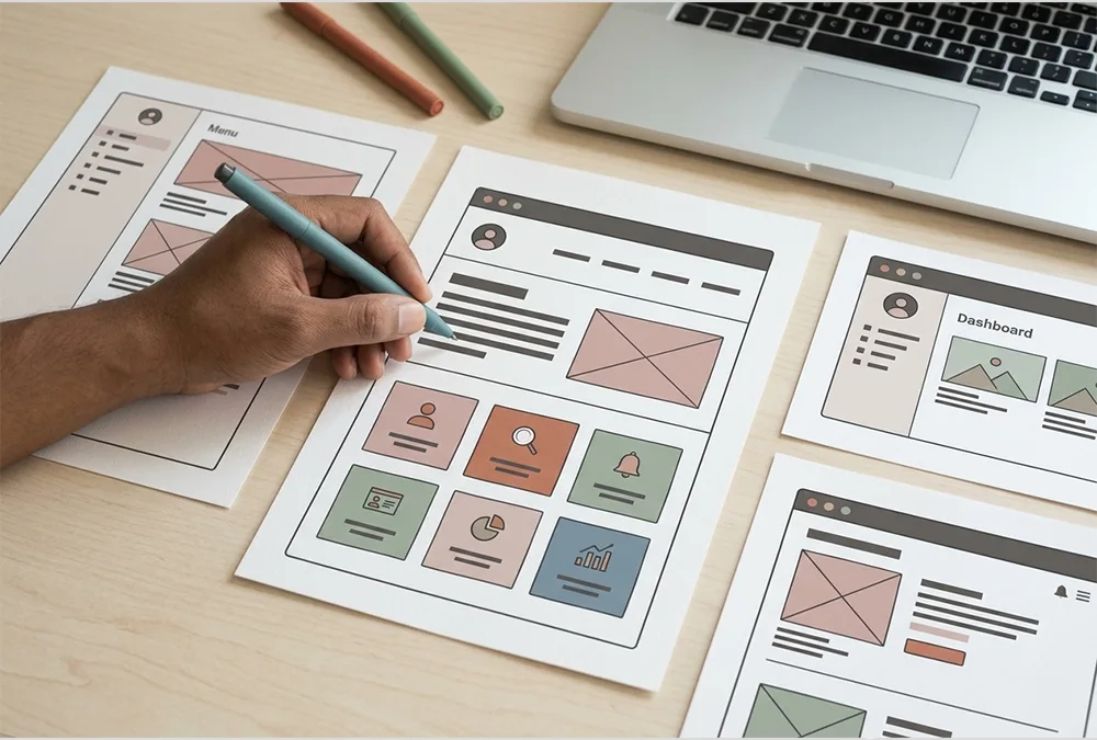 boceto web