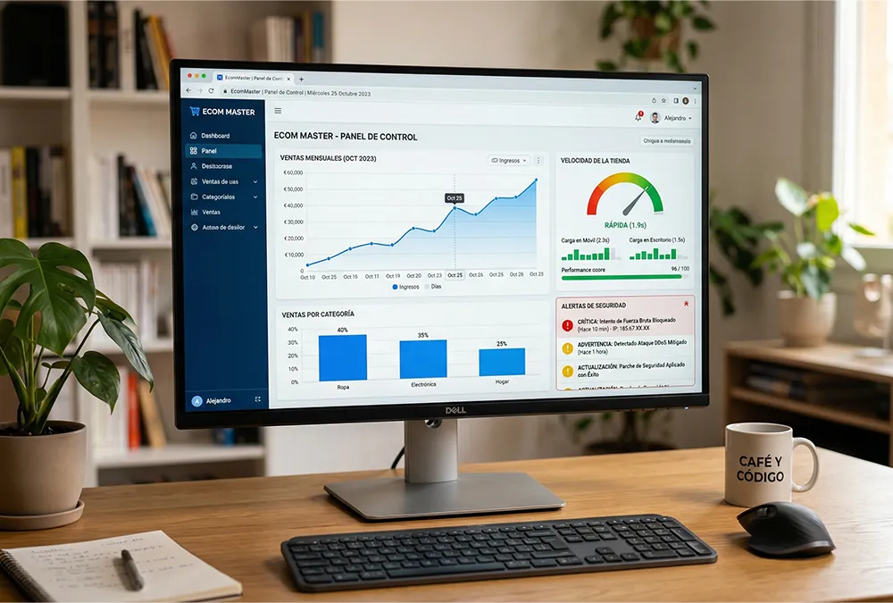 mantenimiento web para ecommerce en una tienda online