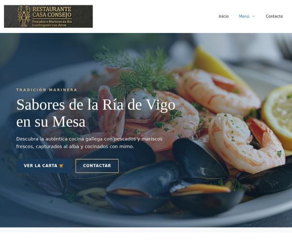 Captura de la web Casa Consejo